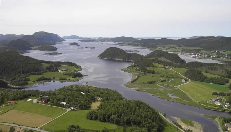 From Åfjord. The picture does not show the market itself.