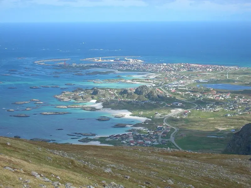 From Andøy. The picture does not show the market itself.