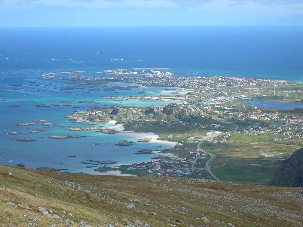 From Andøy. The picture does not show the market itself.
