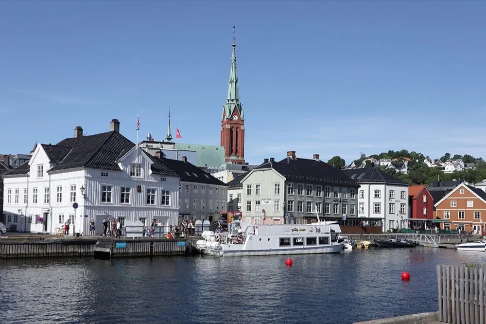 From Arendal. The picture does not show the market itself.
