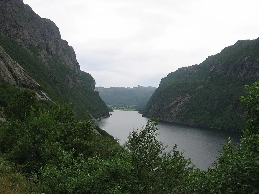 From Bjerkreim. The picture does not show the market itself.