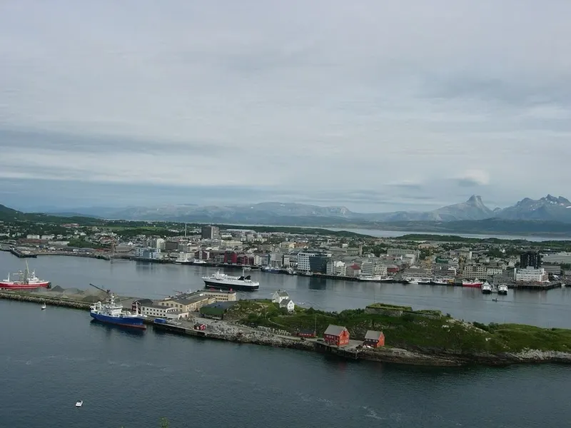 From Bodø. The picture does not show the market itself.