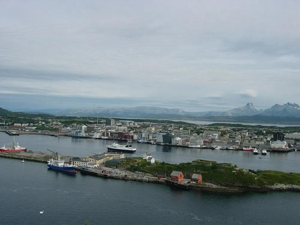 From Bodø. The picture does not show the market itself.
