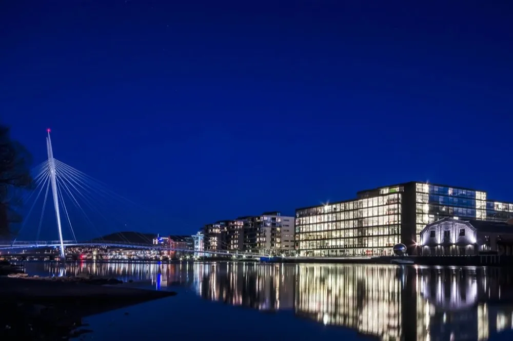 From Drammen. The picture does not show the market itself.