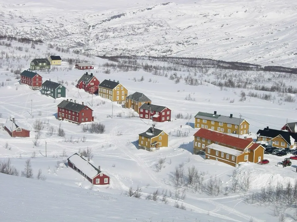 From Fauske. The picture does not show the market itself.