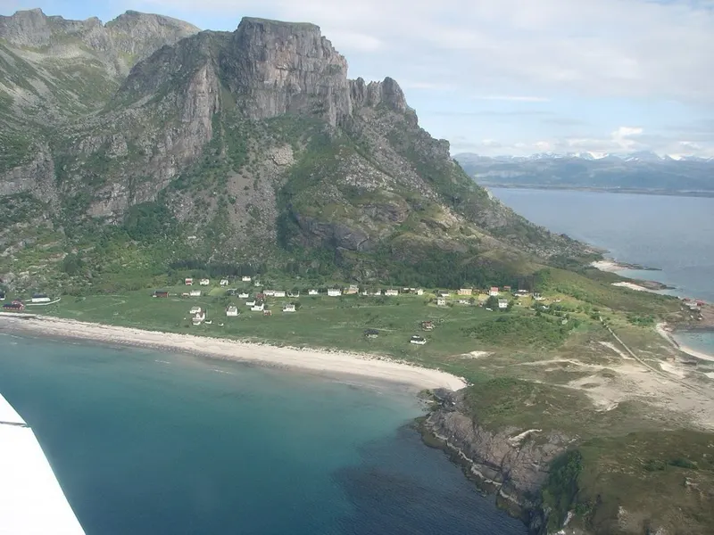 From Gildeskål. The picture does not show the market itself.