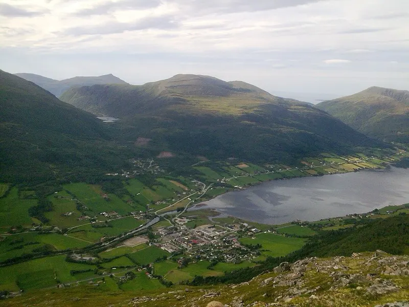 From Gjemnes. The picture does not show the market itself.