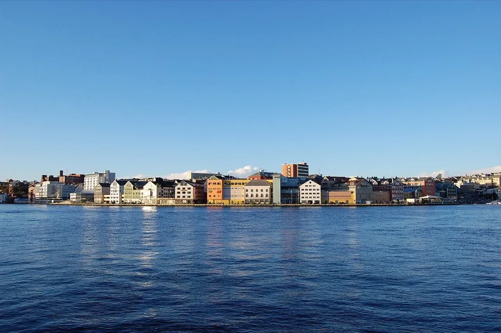 From Kristiansund. The picture does not show the market itself.