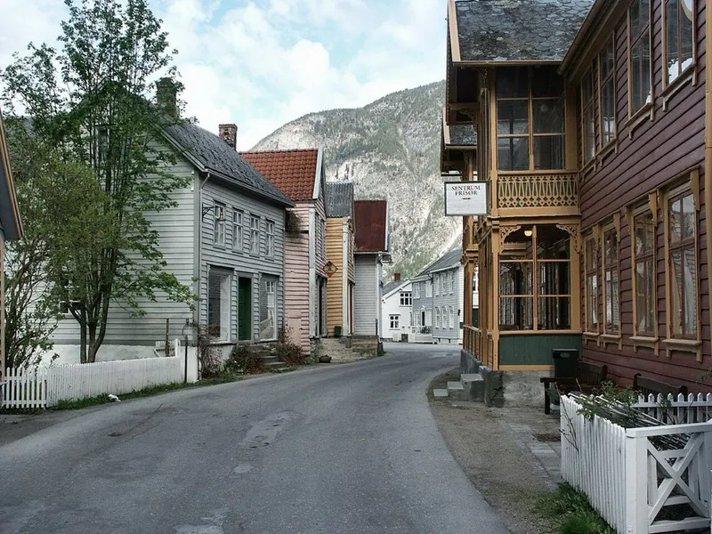 From Lærdal. The picture does not show the market itself.