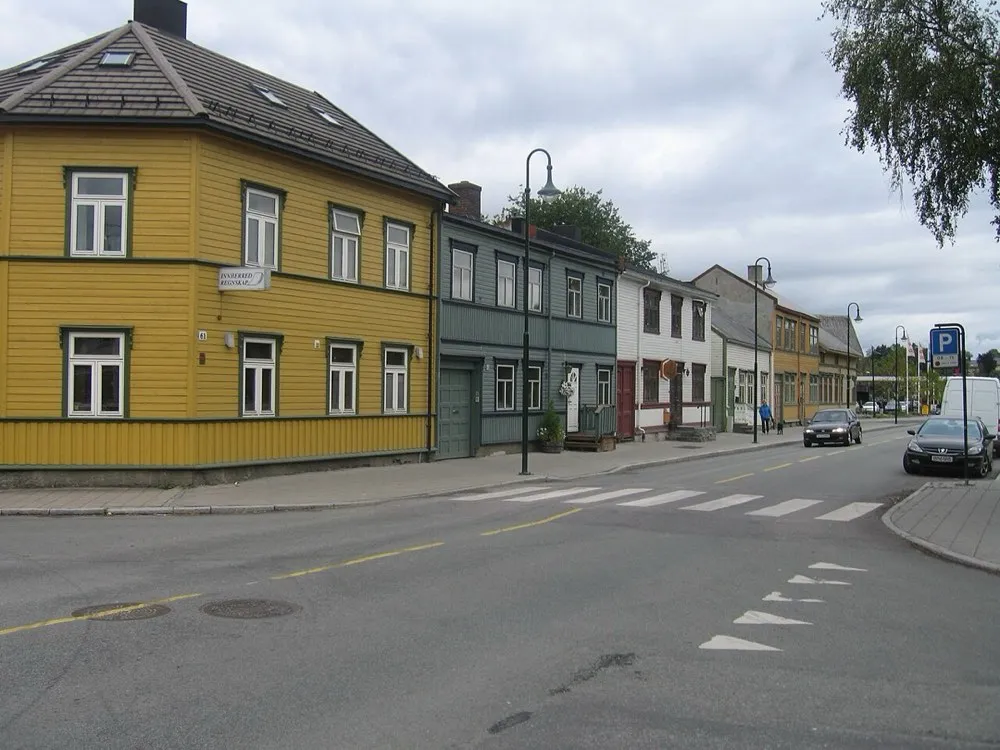 From Levanger. The picture does not show the market itself.