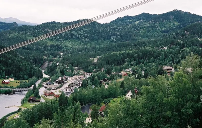 From Nore og Uvdal. The picture does not show the market itself.