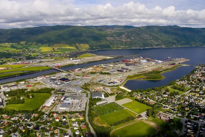 From Orkland. The picture does not show the market itself.