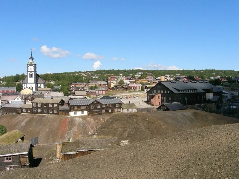 From Røros. The picture does not show the market itself.
