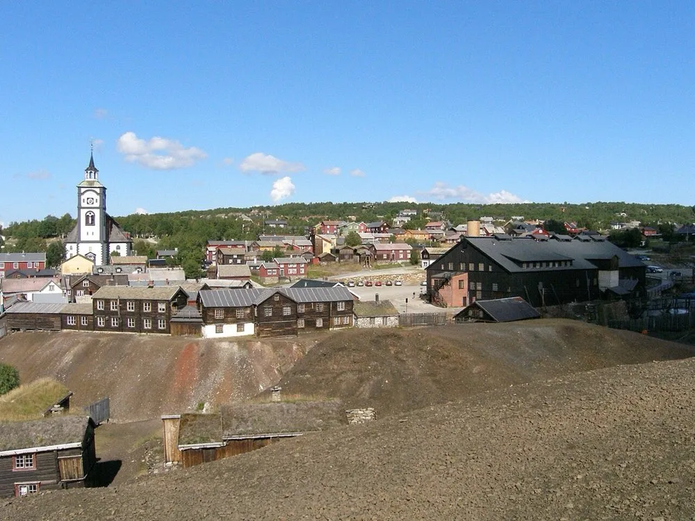 From Røros. The picture does not show the market itself.