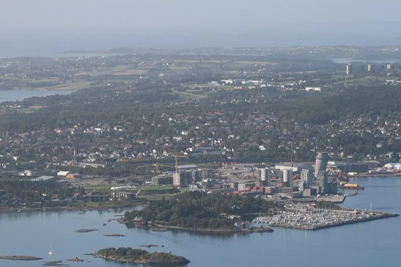 From Stavanger. The picture does not show the market itself.