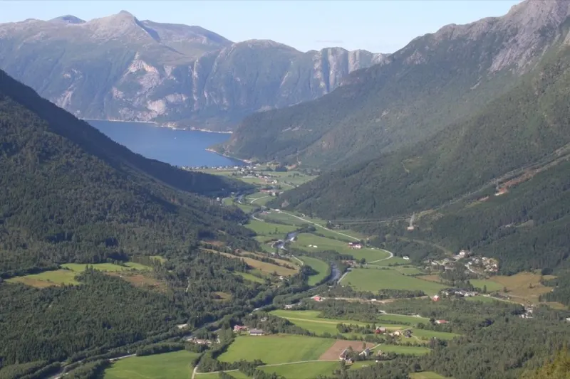 From Sunndal. The picture does not show the market itself.