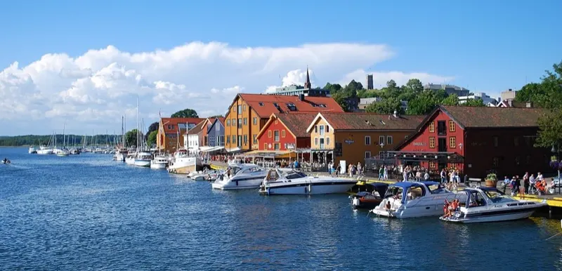 From Tønsberg. The picture does not show the market itself.