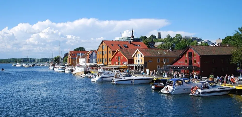 From Tønsberg. The picture does not show the market itself.
