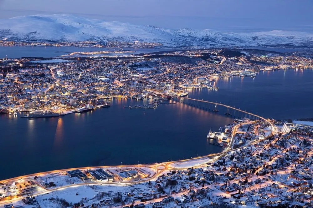 From Tromsø. The picture does not show the market itself.