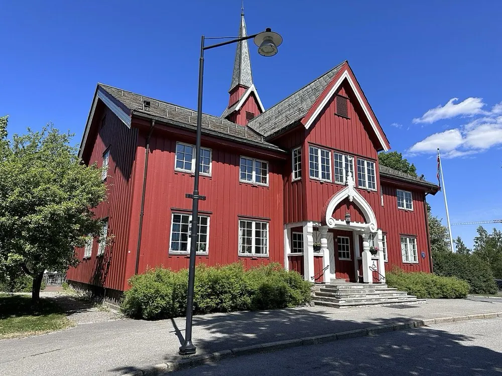 From Ullensaker. The picture does not show the market itself.