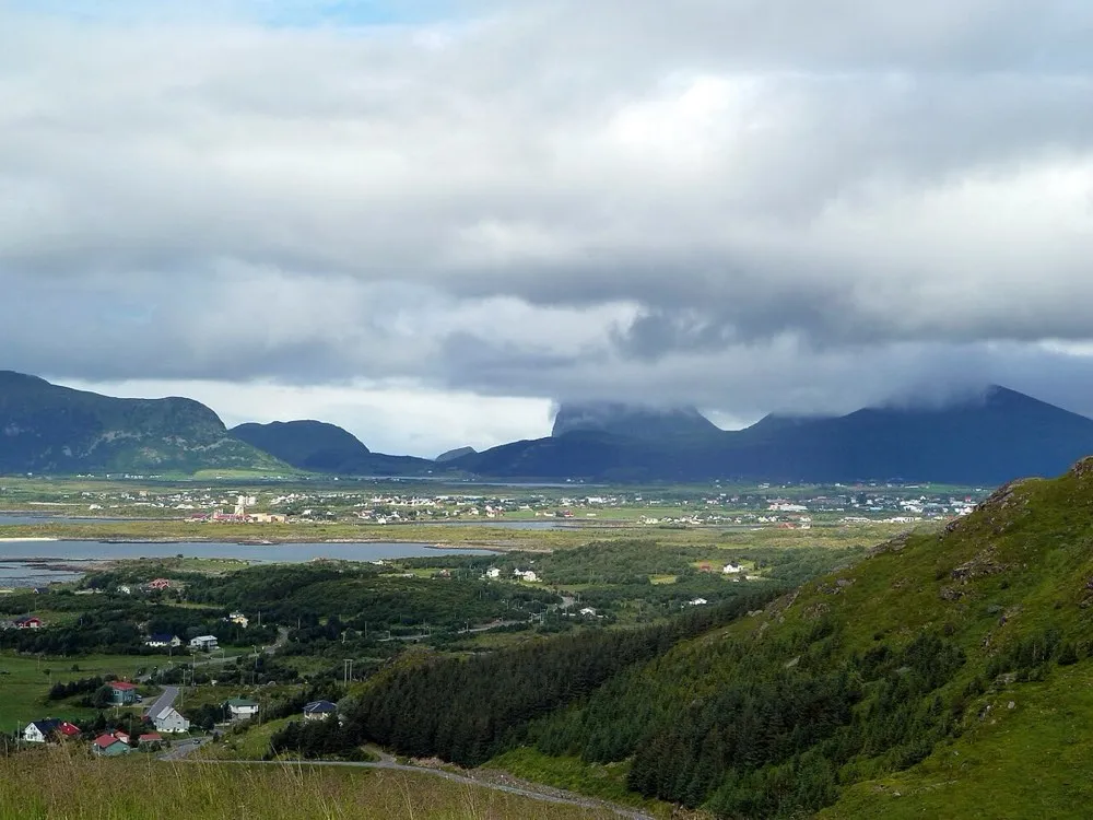 From Vestvågøy. The picture does not show the market itself.